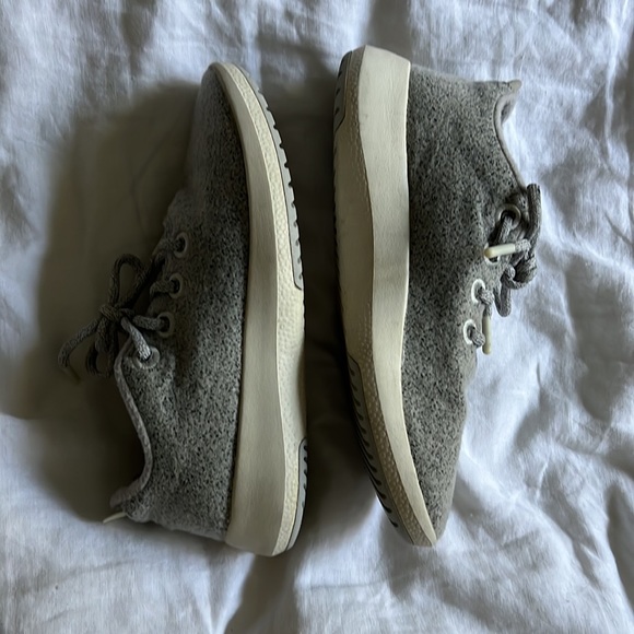 Allbirds grey/cream wool runners - Picture 2 of 5